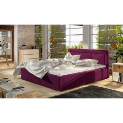 Кровать Eltap Belluno Matt Velvet 68 200x200 (Burgundy) Thumb