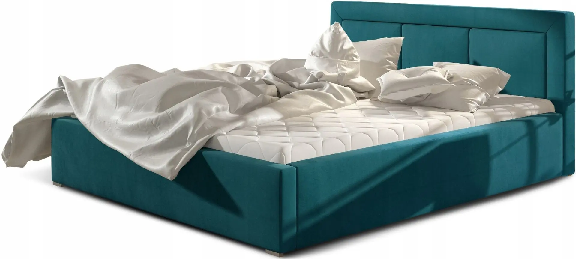 Pat Eltap Belluno Matt Velvet 75 160x200 (Dark Turquoise)