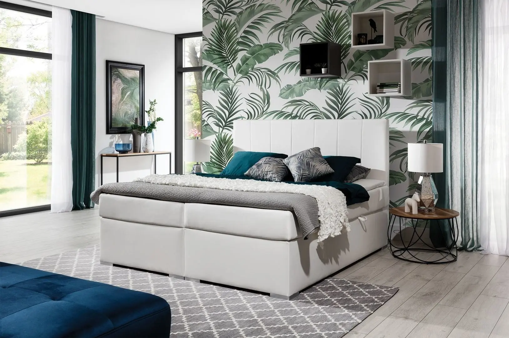 Pat Eltap Bolero Soft 17 cu mecanism de ridicare 160x200 (White)