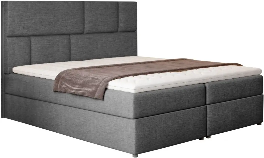 Pat Eltap Florence Sawana 05 cu mecanism de ridicare 180x200 (Dark Gray)