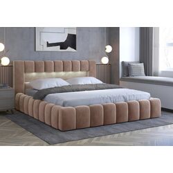 Кровать Eltap Lamica Monolith 09 с подъемным механизмом 160x200 (Light Brown) Thumb