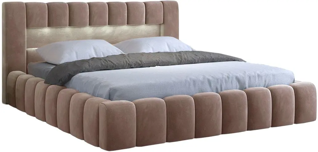 Pat Eltap Lamica Monolith 09 cu mecanism de ridicare 180x200 (Light Brown)