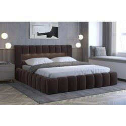 Pat Eltap Lamica Monolith 29 cu mecanism de ridicare 140x200 (Dark Brown) Thumb