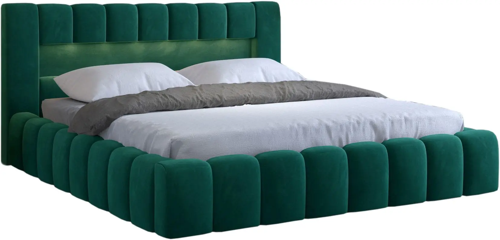 Pat Eltap Lamica Monolith 37 cu mecanism de ridicare 160x200 (Emerald)