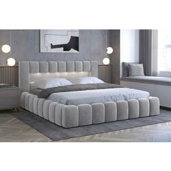 Pat Eltap Lamica Monolith 84 cu mecanism de ridicare 140x200 (Light Gray) Thumb