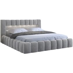 Pat Eltap Lamica Monolith 84 cu mecanism de ridicare 140x200 (Light Gray)