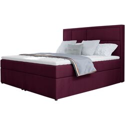 Pat Eltap Meron Matt Velvet 68 cu mecanism de ridicare 140x200 (Burgundy)