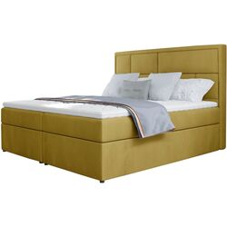 Pat Eltap Meron Monolith 48 cu mecanism de ridicare 180x200 (Mustard)