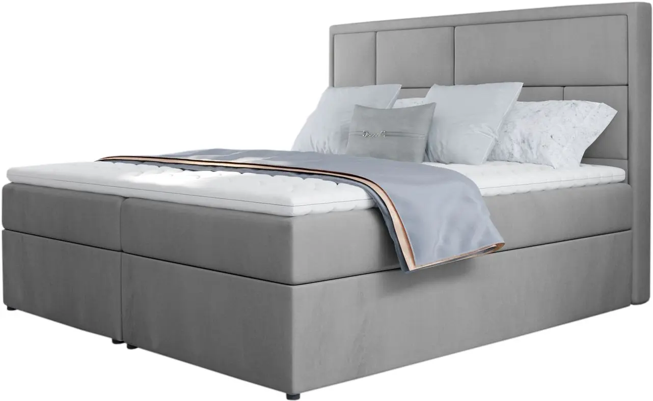 Pat Eltap Meron Monolith 84 cu mecanism de ridicare 140x200 (Light Gray)