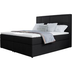 Pat Eltap Meron Sawana 14 cu mecanism de ridicare 180x200 (Black)