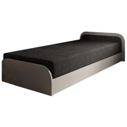 Кровать Eltap Parys 80x190 Alova 04 Right (Grey/Black)
