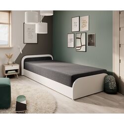 Pat Eltap Parys 80x190 Sawana 05 Right (White/Dark Grey) Thumb