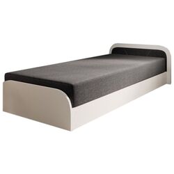 Кровать Eltap Parys 80x190 Sawana 05 Right (White/Dark Grey)