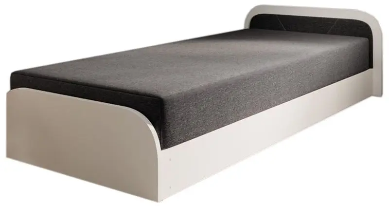 Pat Eltap Parys 80x190 Sawana 05 Right (White/Dark Grey)