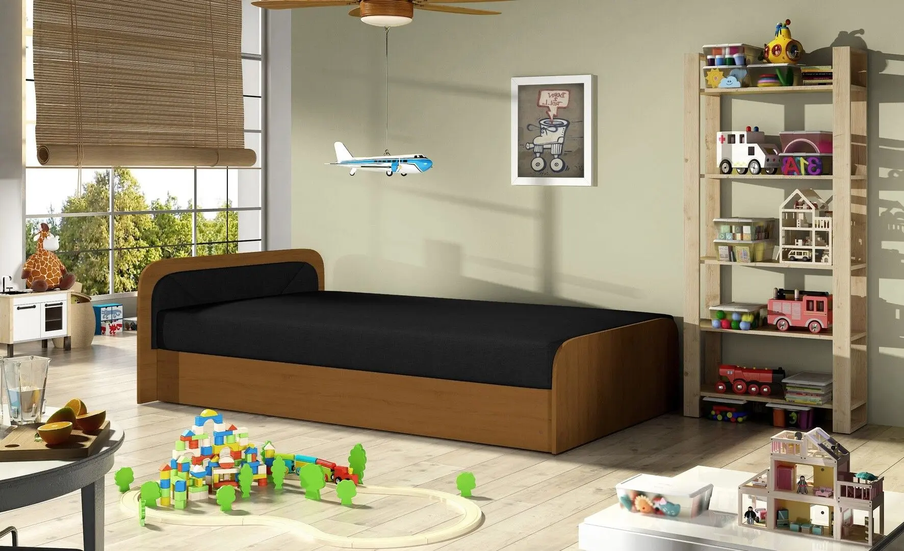 Pat Eltap Parys 80x190 Sawana 14 Right (Brown/Black)