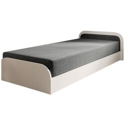 Кровать Eltap Parys 80x190 Sawana 21 Right (White/Grey)