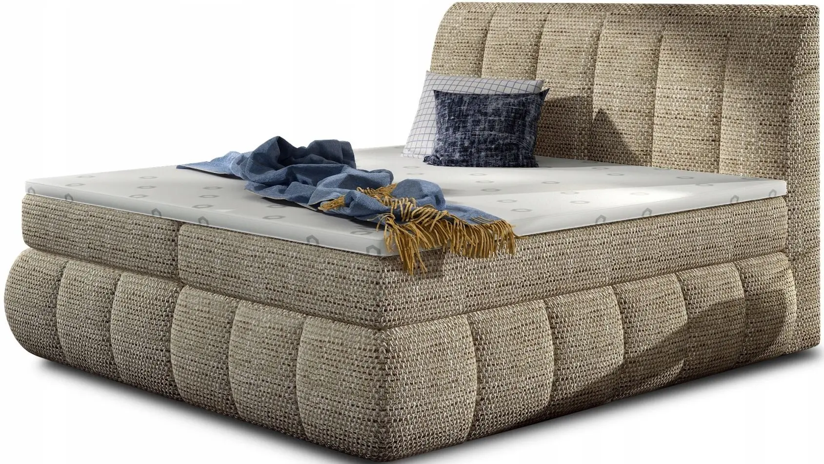 Pat Eltap Vincenzo Berlin 03 cu mecanism de ridicare 160x200 (Beige)