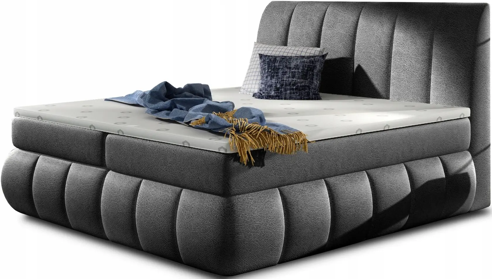 Кровать Eltap Vincenzo Dora 96 с подъемным механизмом 180x200 (Anthracite)