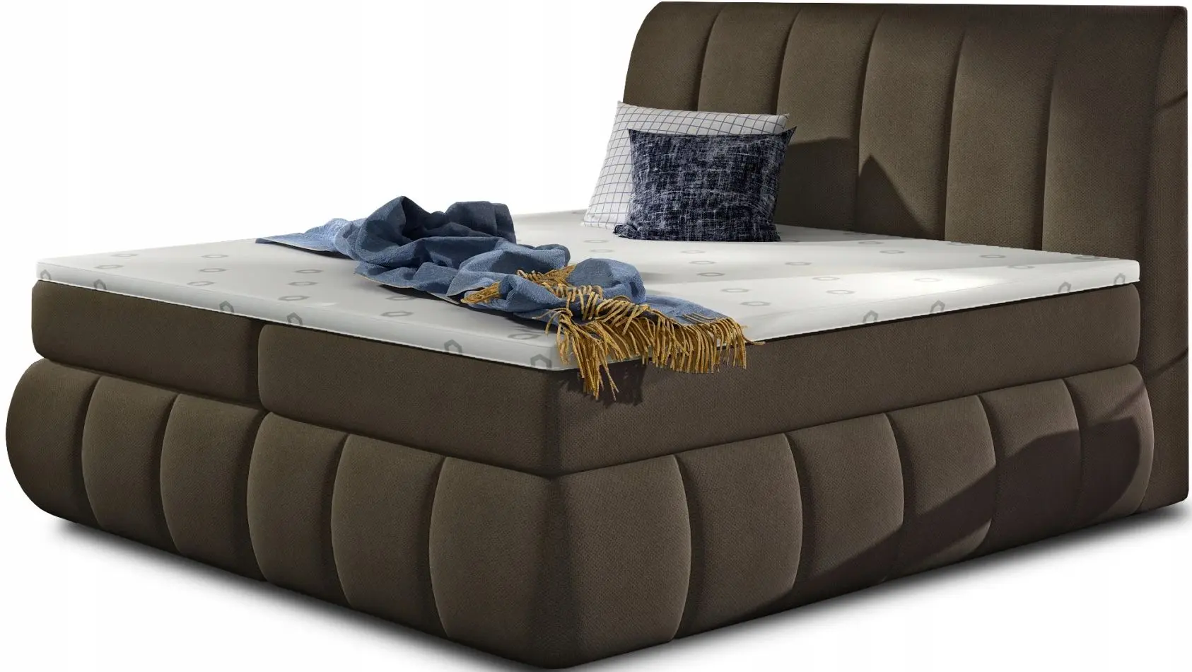 Pat Eltap Vincenzo Orinoco 29 cu mecanism de ridicare 160x200 (Dark Brown)