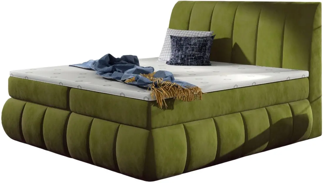 Кровать Eltap Vincenzo Rivera 36 с подъемным механизмом 160x200 (Olive Green)