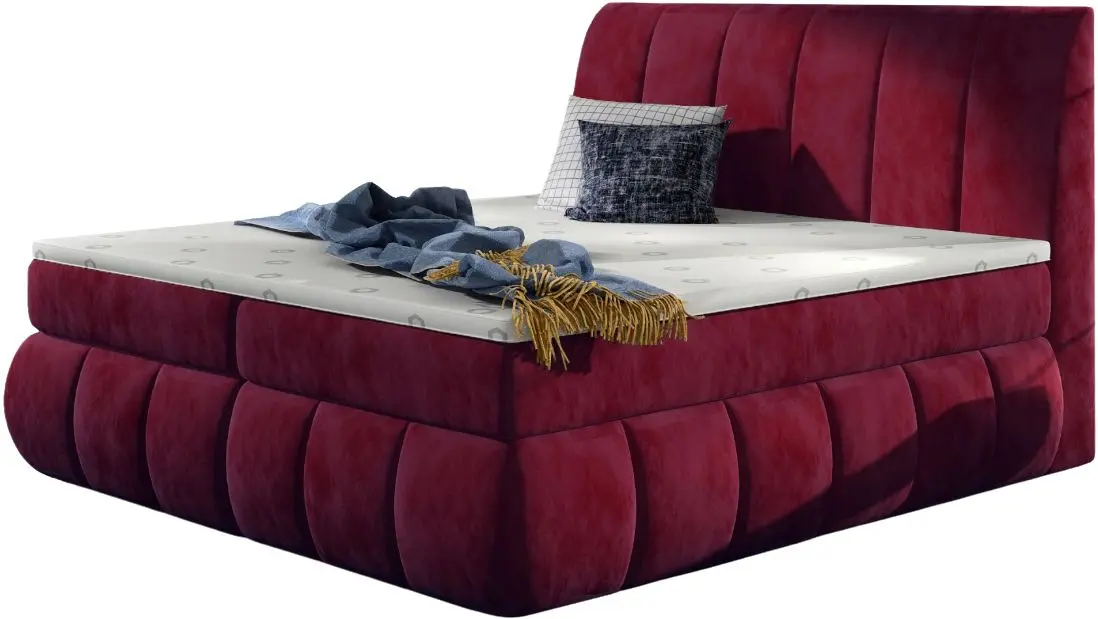 Кровать Eltap Vincenzo Rivera 59 с подъемным механизмом 160x200 (Burgundy)