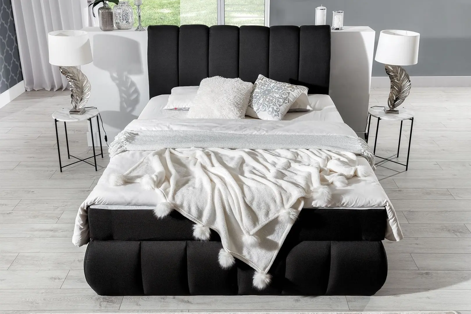 Pat Eltap Vincenzo Sawana 14 cu mecanism de ridicare 140x200 (Black)