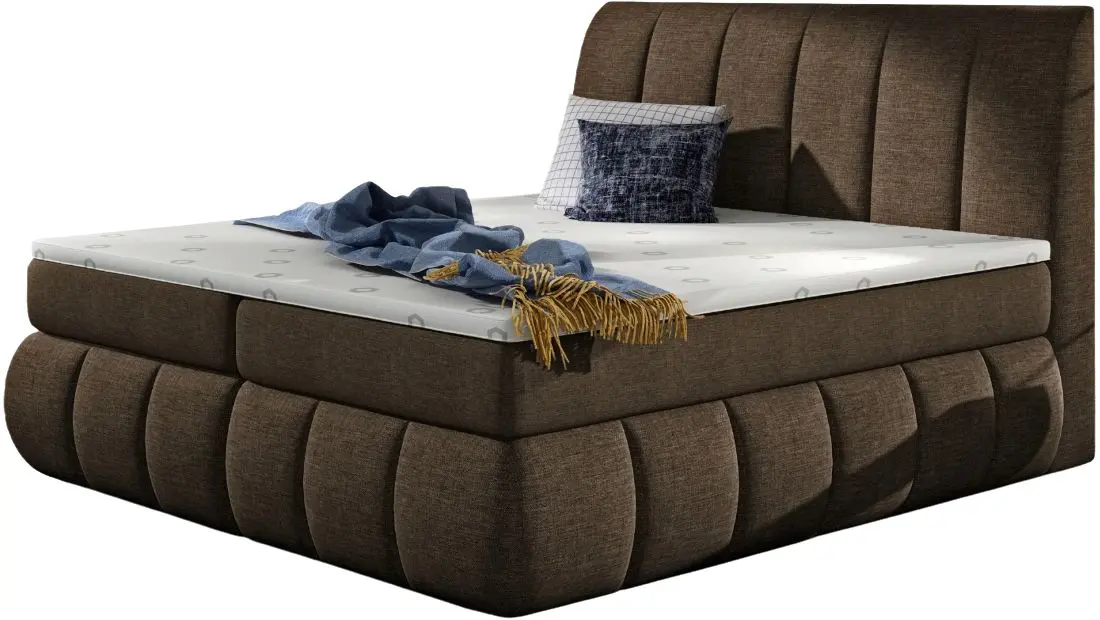 Pat Eltap Vincenzo Sawana 26 cu mecanism de ridicare 180x200 (Brown)