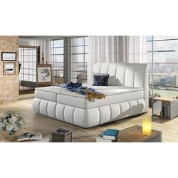 Pat Eltap Vincenzo Soft 17 cu mecanism de ridicare 160x200 (White) Thumb