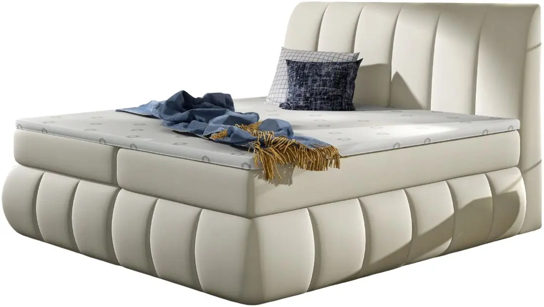 Pat Eltap Vincenzo Soft 33 cu mecanism de ridicare 140x200 (Cream)