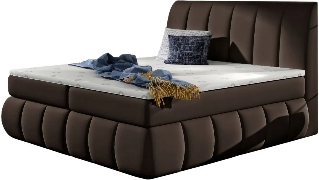 Pat Eltap Vincenzo Soft 66 cu mecanism de ridicare 180x200 (Dark Brown)