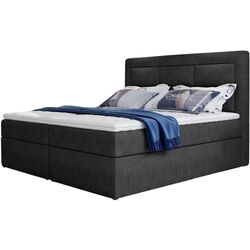 Pat Eltap Vivre Dora 96 cu mecanism de ridicare 180x200 (Anthracite)