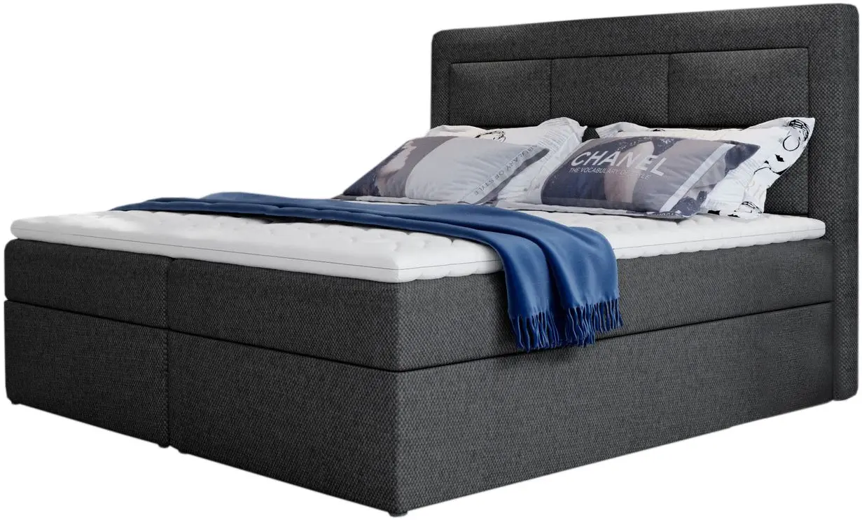 Pat Eltap Vivre Inari 96 cu mecanism de ridicare 180x200 (Dark Gray)