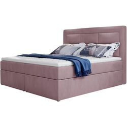 Pat Eltap Vivre Matt Velvet 63 cu mecanism de ridicare 140x200 (Mountbatten Pink)
