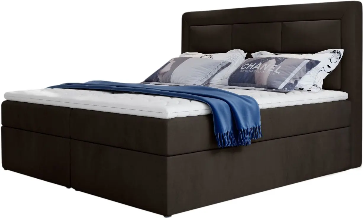 Pat Eltap Vivre Monolith 29 cu mecanism de ridicare 140x200 (Dark Brown)