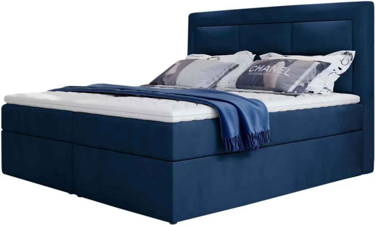 Pat Eltap Vivre Monolith 77 cu mecanism de ridicare 180x200 (Blue)