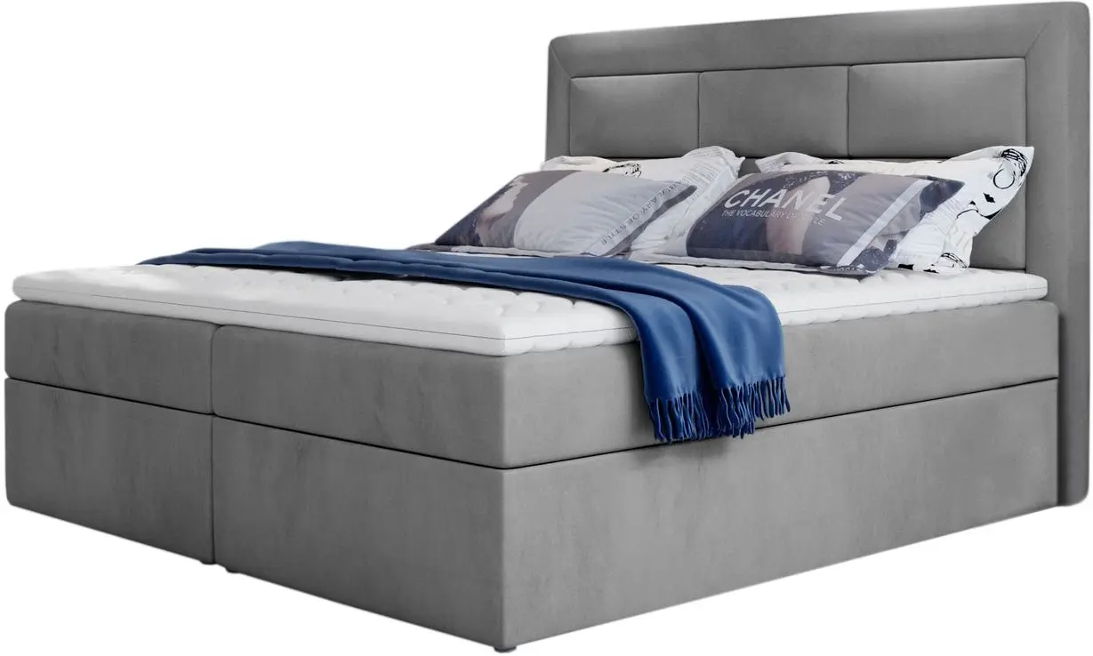 Pat Eltap Vivre Monolith 84 cu mecanism de ridicare 160x200 (Light Gray)