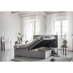 Pat Eltap Vivre Sawana 14 cu mecanism de ridicare 160x200 (Black) Thumb