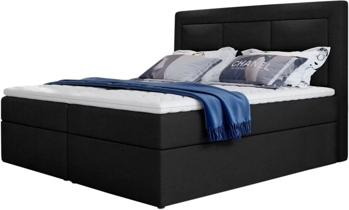 Pat Eltap Vivre Sawana 14 cu mecanism de ridicare 160x200 (Black)