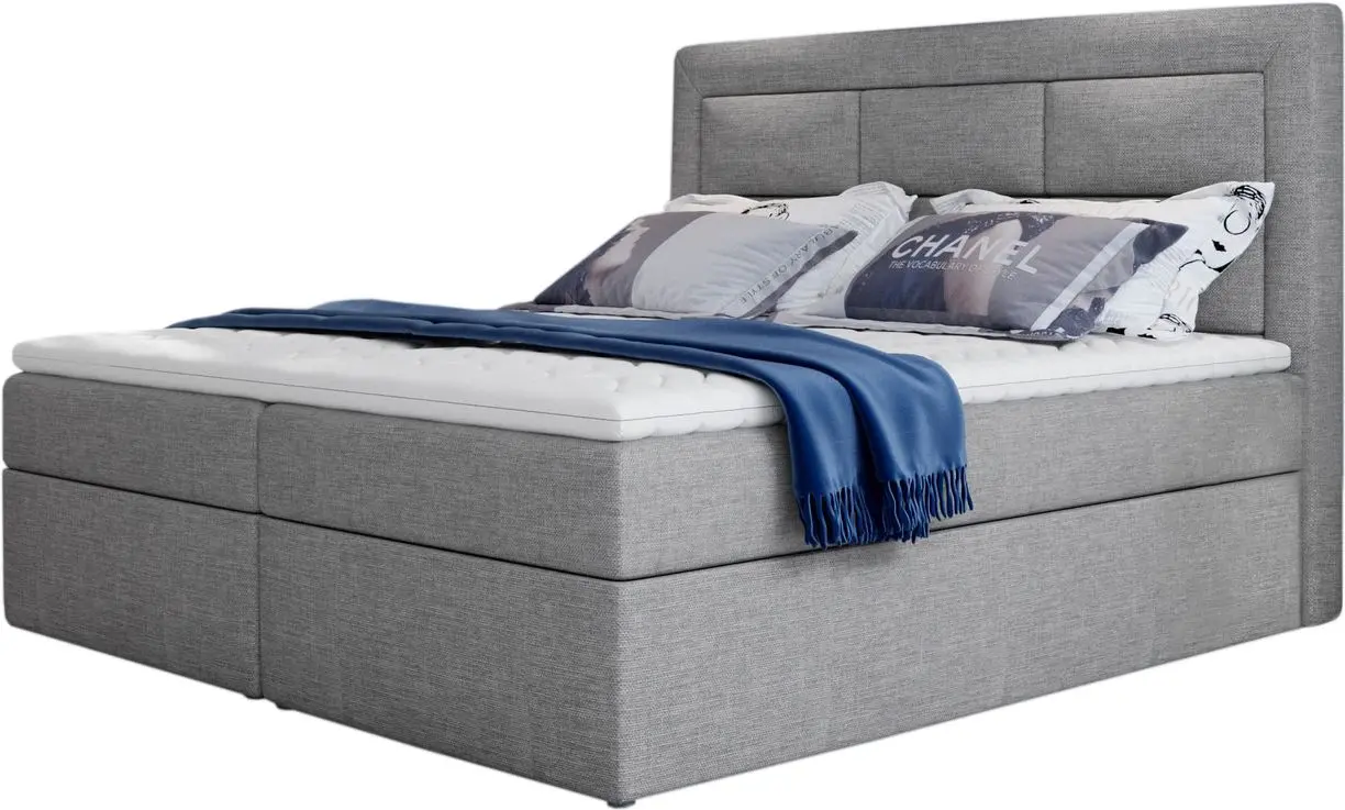 Pat Eltap Vivre Sawana 21 cu mecanism de ridicare 180x200 (Gray)