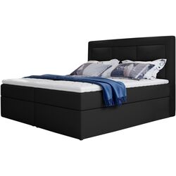 Pat Eltap Vivre Soft 11 cu mecanism de ridicare 180x200 (Black)