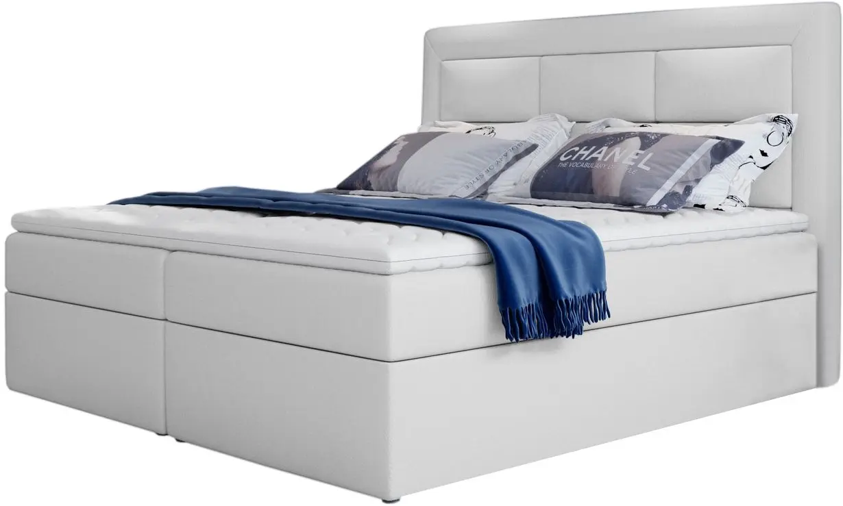 Pat Eltap Vivre Soft 17 cu mecanism de ridicare 140x200 (White)