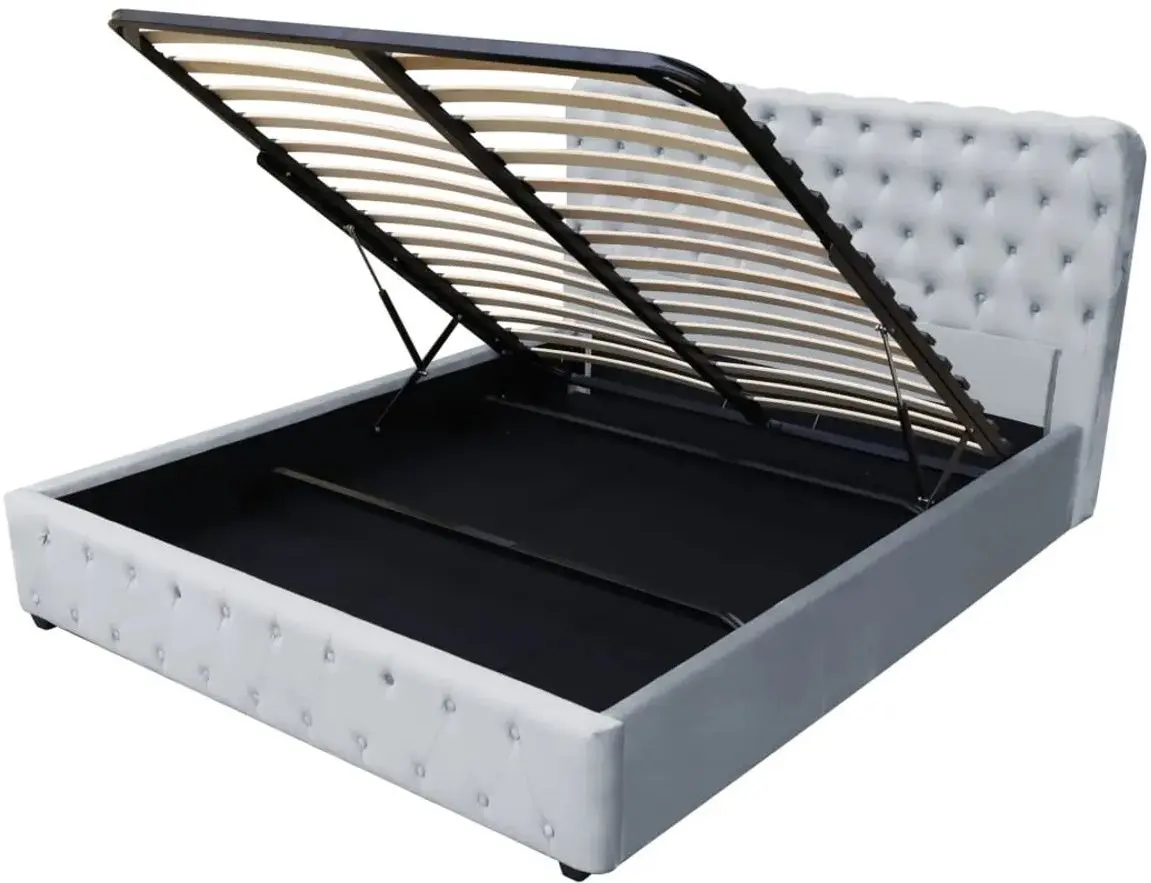 Кровать Fabrik Home Belinda TX-174 180x200 (Серый)