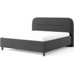 Кровать Fabrik Home Lush 160x200 (Тёмно-серый) Thumb