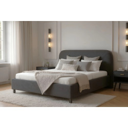 Pat Fabrik Home Lush 160x200 (Dark Grey)