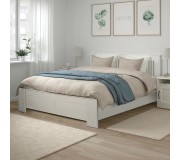 Pat Fabrik Home Mezzo 160x200 (Ash White)