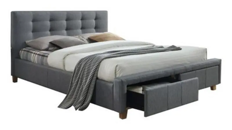 Кровать Signal Ascot 160x200 (Gray/Oak)