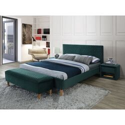 Pat Signal Azurro Velvet 140x200 (Green/Oak) Thumb