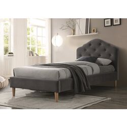 Pat Signal Chloe Velvet 90x200 (Gray/Oak)
