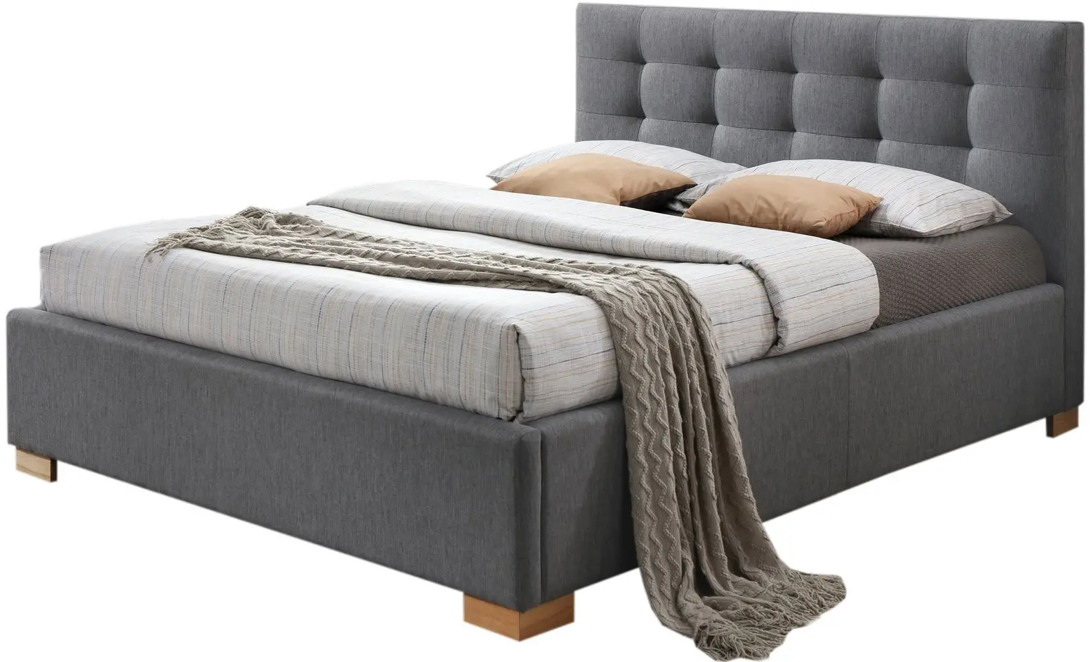 Pat Signal Copenhagen 160x200 (Gray/Oak)