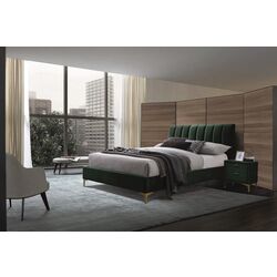 Pat Signal Mirage Velvet 160x200 (Green/Gold)